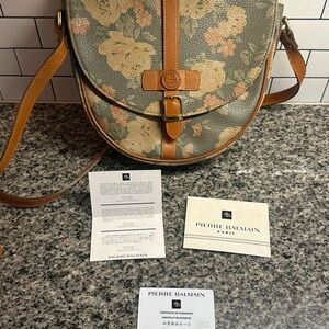 Pierre Balmain Floral Crossbody Bag